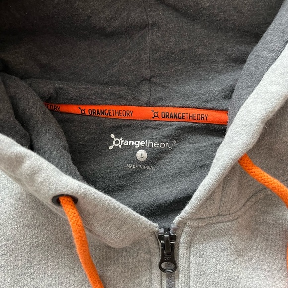 Orangetheory Full Zip Hooded Sweatshirt - Large - Picture 3 of 5